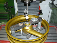 Ausdrehen eines Lagersitzes...