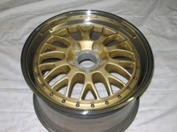 Beschaedigter Klarlack (nachher)